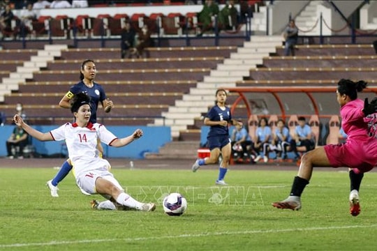 U20 nữ Việt Nam vào vòng loại thứ 2 Giải vô địch Bóng đá U20 nữ châu Á 2024